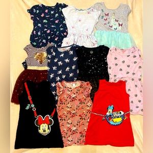 Set of 10 Girls Dresses Size 6